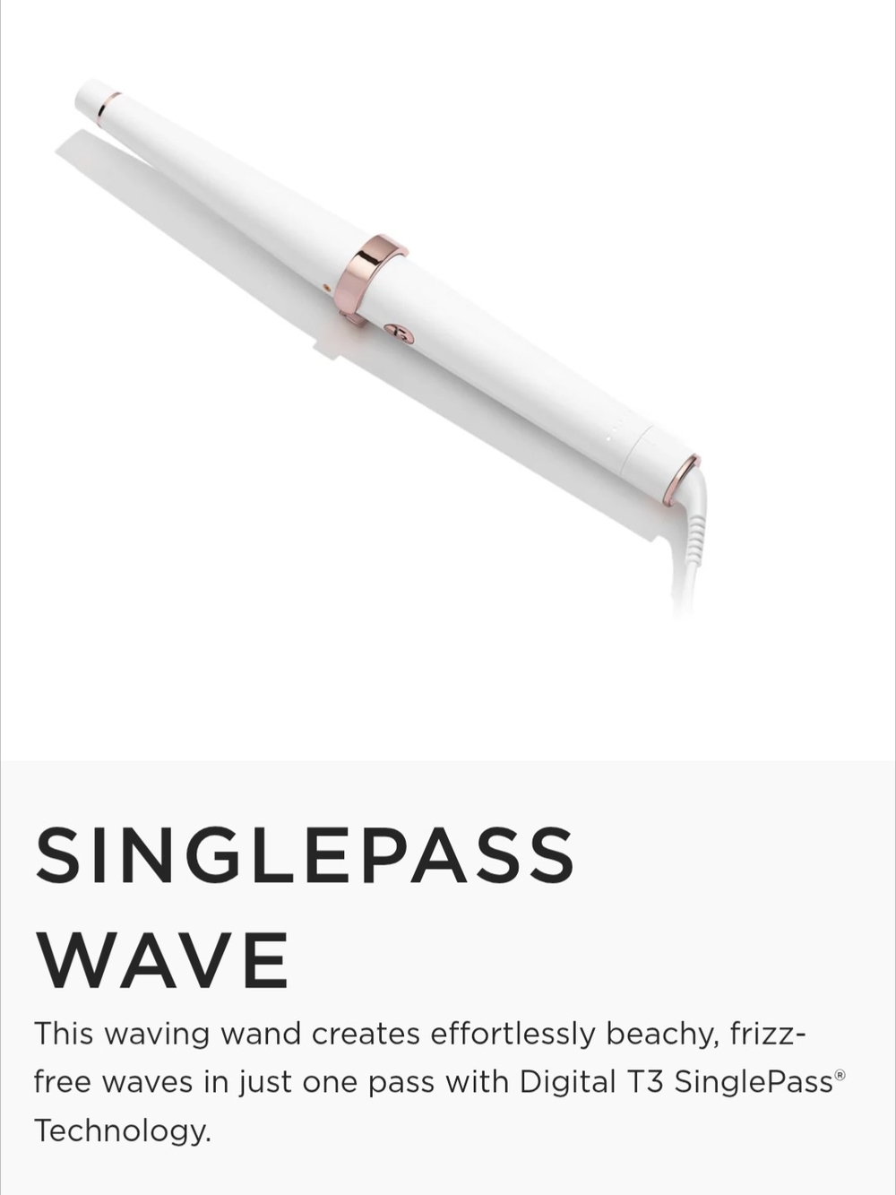 T3 SinglePass Wave Waving Wand. Video Provided.